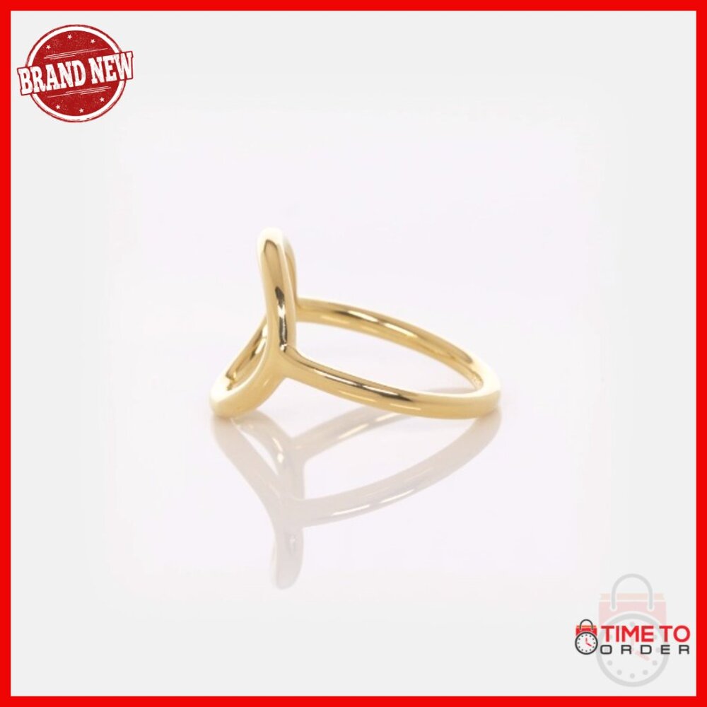 Sterling Silver Statement Ring Size 8 Modern Geom… - image 7